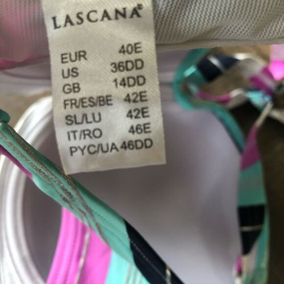Lascana Classic Striped Bikini NWOT - Picture 6 of 6
